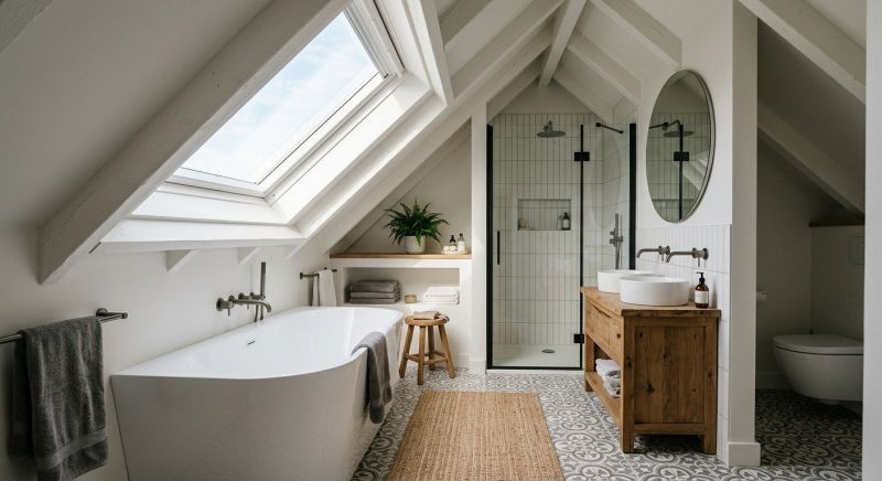 Attic Bathroom Remodeling in Perry County, PA