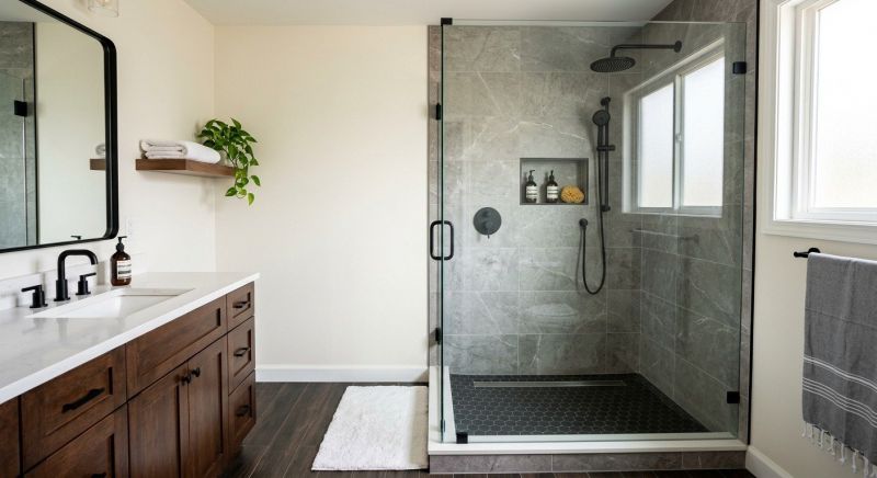 Tub To Shower Conversion in Liverpool, PA